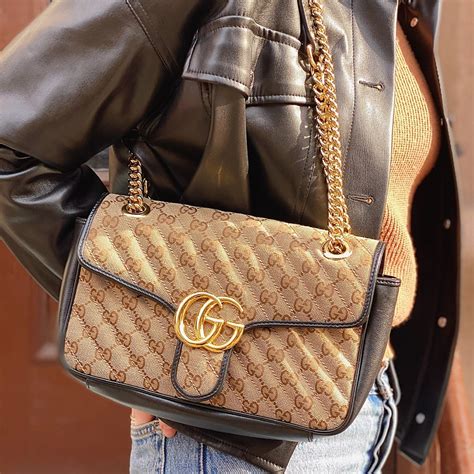 gucci bag influencers marmont